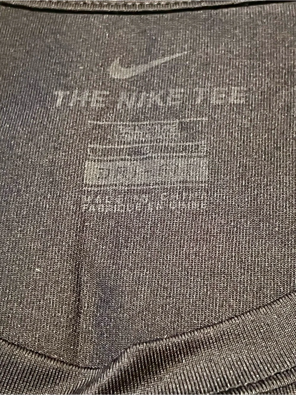 Nike Navy Blue Long Sleeve Performance Tee